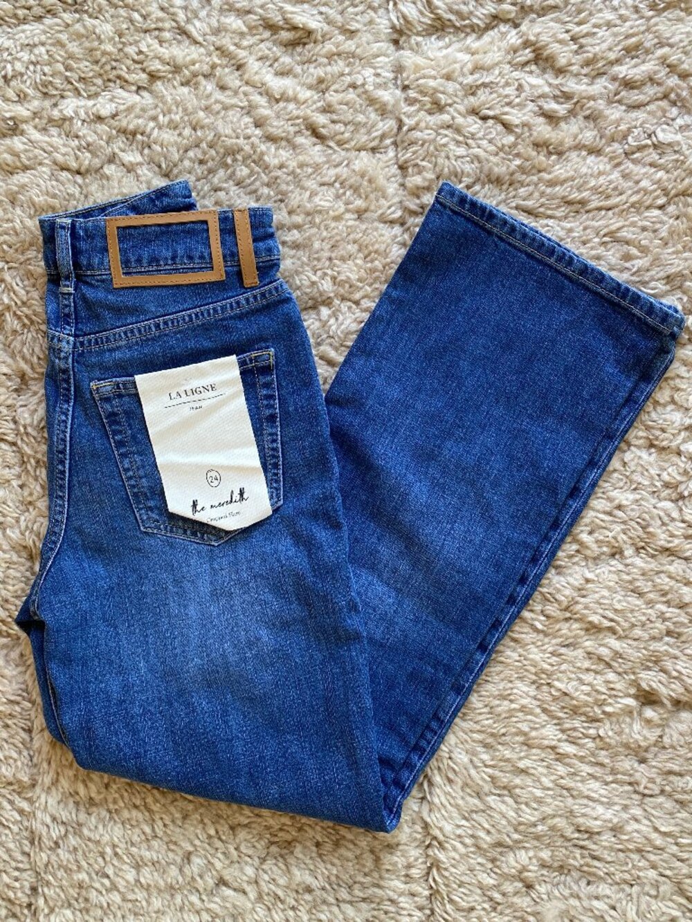 NWT Meredith High-Rise Cropped Flare Jean - 24 - Picture 5 of 12